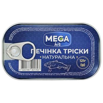 Печінка тріски Mega hit 121г - купити, ціни на Чудо Маркет - фото 3