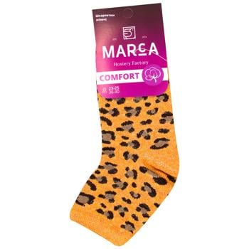 Marca Leo Terracotta Women's Socks Size 23-25