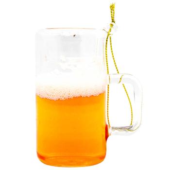 Decoris Beer Glass Pendant 5x4x8cm in assortment - buy, prices for METRO - photo 4