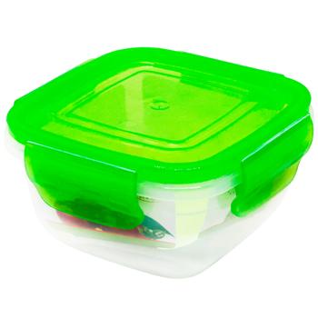 StarsPlast Square Airtight Container 275ml