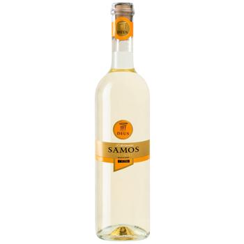 Вино Deus Muscat Patras біле кріплене солодке 15% 0,75л - купити, ціни на WINETIME - фото 1