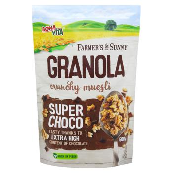 Bona Vita Granola with Chocolate 500g - buy, prices for NOVUS - photo 1