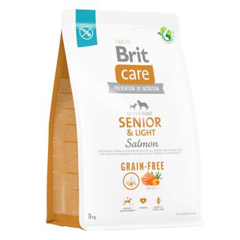 Brit Care Senior & Light Dry Food with Salmon for Senior Dogs of All Breeds 3kg - buy, prices for MasterZoo - photo 1