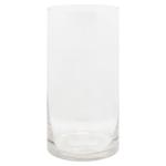 Ваза стеклянная прозрачная цилиндр Special 12*25см