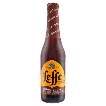 Пиво Leffe Brune тёмное 6,5% 0,33л - купить, цены на - фото 3