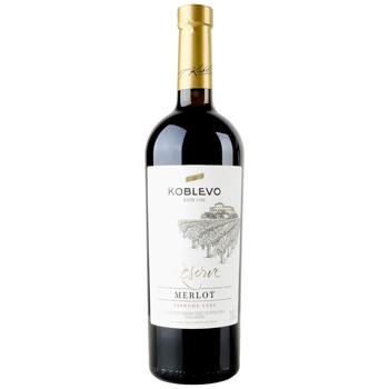 Koblevo Reserve Merlot Red Dry Wine 11-14% 0.75l - buy, prices for Epicentr FOOD - photo 1
