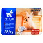 Подгузники для собак Pet Soft 37*21см 12шт