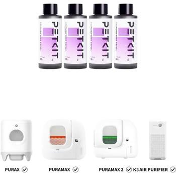 Набір рідини для туалету PETKIT Auto Cat Litter Box 4х50 мл - купити, ціни на MasterZoo - фото 3