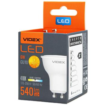 Videx LED Lamp MR16e 6W GU10 4100K