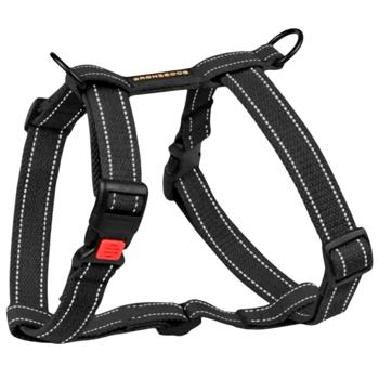 Barksi BronzeDog Сotton Н шлея для собак S - чорний - купити, ціни на MasterZoo - фото 2