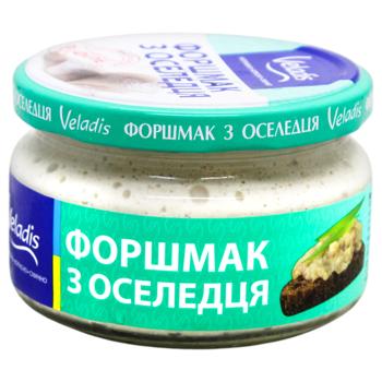 Форшмак з оселедця Veladis 180г - купити, ціни на ULTRAMARKET - фото 1
