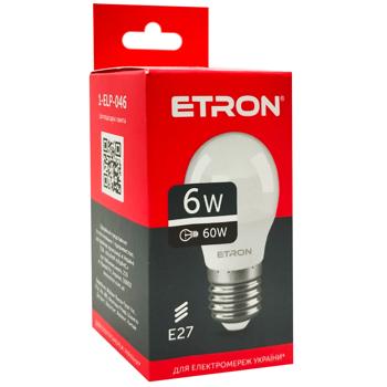 Etron LED Bulb G45 6W E27 4200K - buy, prices for Vostorg - photo 2