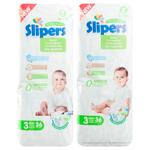 Slipers T-203 Twins 3 Diapers 4-9kg 36pcs