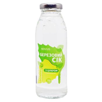 Novus Cheerfulness Sterilized Birch Sap with Sugar 0.3l - buy, prices for NOVUS - photo 1