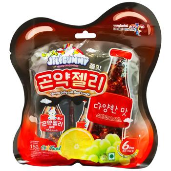 Конфеты Kiokio Jelegummy Cola Pack Series желейные 150г - купить, цены на Auchan - фото 1