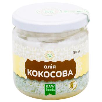 Ecoliya Coconut Oil 180ml - buy, prices for WINETIME - photo 1