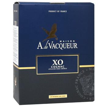 Cognac 40% xo 700ml glass bottle - buy, prices for COSMOS - photo 3