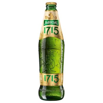 Lvivske 1715 Light Beer 4.7% 0.45l