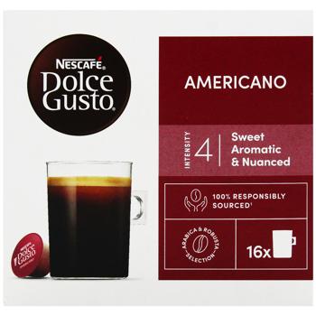 NESCAFÉ® DOLCE GUSTO® Americano Coffee Capsules 8.5g*16pcs - buy, prices for - photo 2