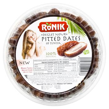 Ronik Deglet Nour Pitted Dates of Tunisia 330g - buy, prices for METRO - photo 2