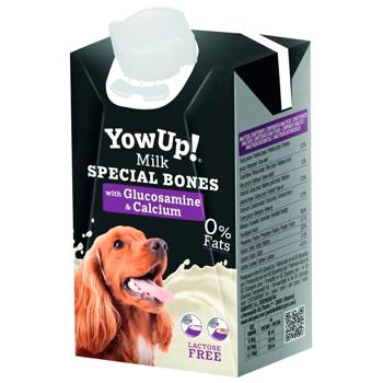 Лакомство для кошек YowUp! Milk Special Bones Молоко с глюкозамином и кальцием 250мл - купить, цены на MasterZoo - фото 1