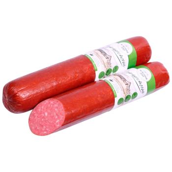 Колбаса салями Мясной дар Фуршетный вакумная упаковка Украина - купить, цены на Торба - фото 1