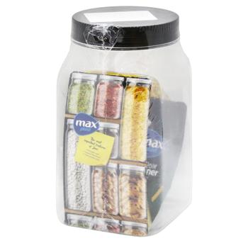 Банка для сипучих Max Plast Ultra Jar 1,4л - купити, ціни на - фото 3