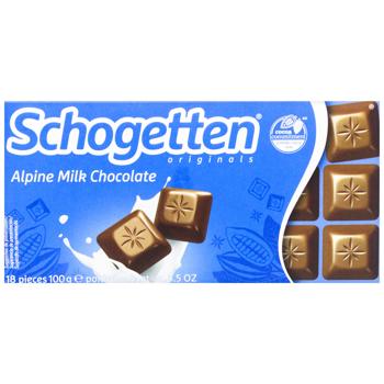 Schogetten Alpine Milk Chocolate 100g - buy, prices for Tavria V - photo 1