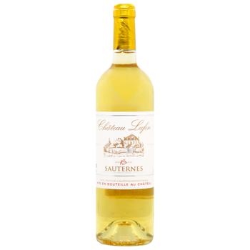 Вино Chateau Lafon солодке біле 13% 0,75л