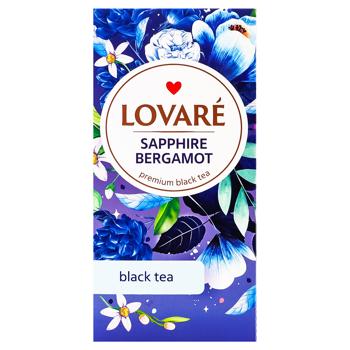 Lovare Sapphire Bergamot Black Tea 2g*24pcs - buy, prices for COSMOS - photo 3