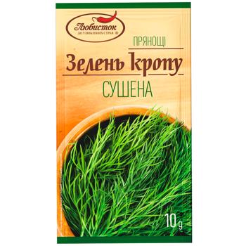 Зелень кропу Любисток сушена 10г - купити, ціни на Восторг - фото 1