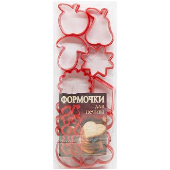 Cookie Molds 10pcs - buy, prices for Auchan - photo 2