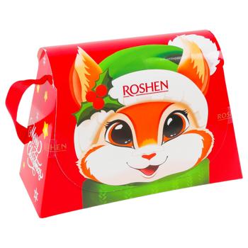 Набір солодощів новорічний Roshen Новорічна сумочка 338г - купити, ціни на NOVUS - фото 3