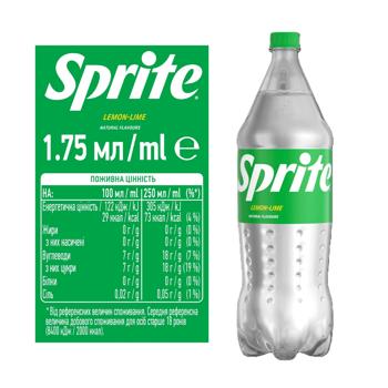 Sprite Carbonated Drink 1.75l - buy, prices for Ideal - photo 2