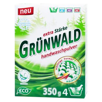 Пральний порошок Grunwald Гірська Свіжість для ручного прання 350г - купити, ціни на ЕКО Маркет - фото 1