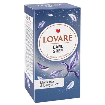 Lovare Earl Grey Black Tea with Bergamot Aroma 2g*24pcs - buy, prices for COSMOS - photo 3