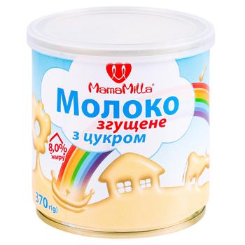 Mama Milla Condensed Milk with Sugar 8.5% 370g - buy, prices for COSMOS - photo 1