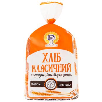 Хлеб Рома Классический пшеничный 450г - купить, цены на Восторг - фото 1