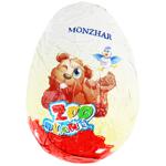 Monzhar Zoo Planet Chocolate Egg with Surprise 25g