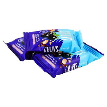 Цукерки Saleks Chuvs з яблучним пюре, соком смородини та арахісом - купити, ціни на Чудо Маркет - фото 1