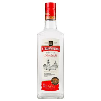 Водка Старольвівська Пшеничная классическая 40% 0,5л - купить, цены на ULTRAMARKET - фото 1