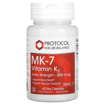 Protocol for Life Balance Vitamin К2 МК-7 300mcg 60 capsules - buy, prices for Biotus - photo 1