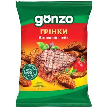 Gonzo Fire Steak Croutons 50g - buy, prices for - photo 1