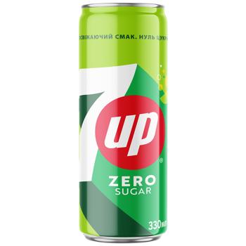 Напиток газированный 7up Zero Sugar 0,33л - купить, цены на КОСМОС - фото 2