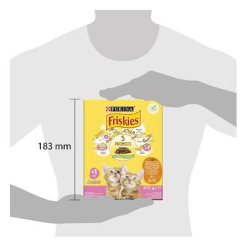 Корм сухий Friskies Junior з куркою, індичкою та овочами для кошенят 300г - купити, ціни на - фото 2