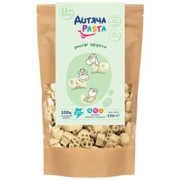 ДИТЯЧА PASTA РИСОВА ЗВІРЯТА 25 0Г - купить, цены на Auchan - фото 1