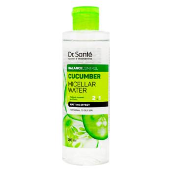 Мицеллярная вода для лица Dr.Sante Cucumber 200мл - купить, цены на МегаМаркет - фото 1