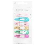 Заколки для волосся різнокольорові 6шт 3126-2