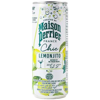 Maison Perrier Chic Lemonjito Sparkling Beverage 250ml x 4pcs - buy, prices for METRO - photo 2