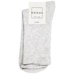 Bonus Men's Demi Socks 2543 s.27-29 White Melange